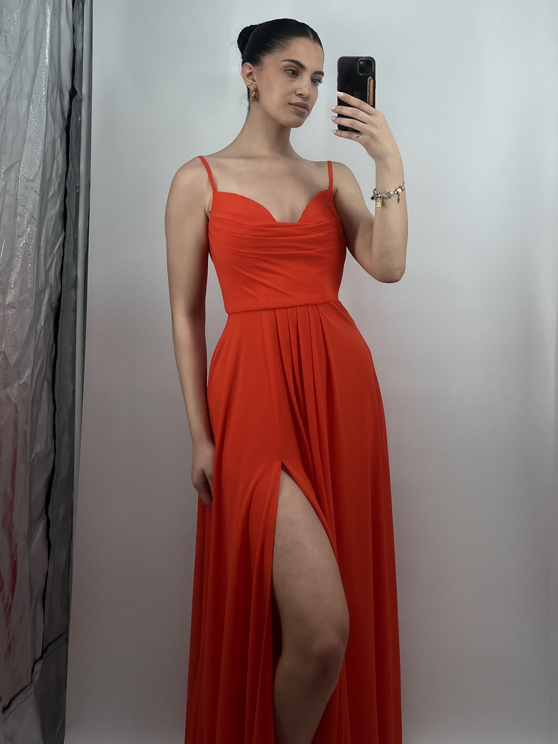 image00004 MAXI CORAL DRESS - Image 1