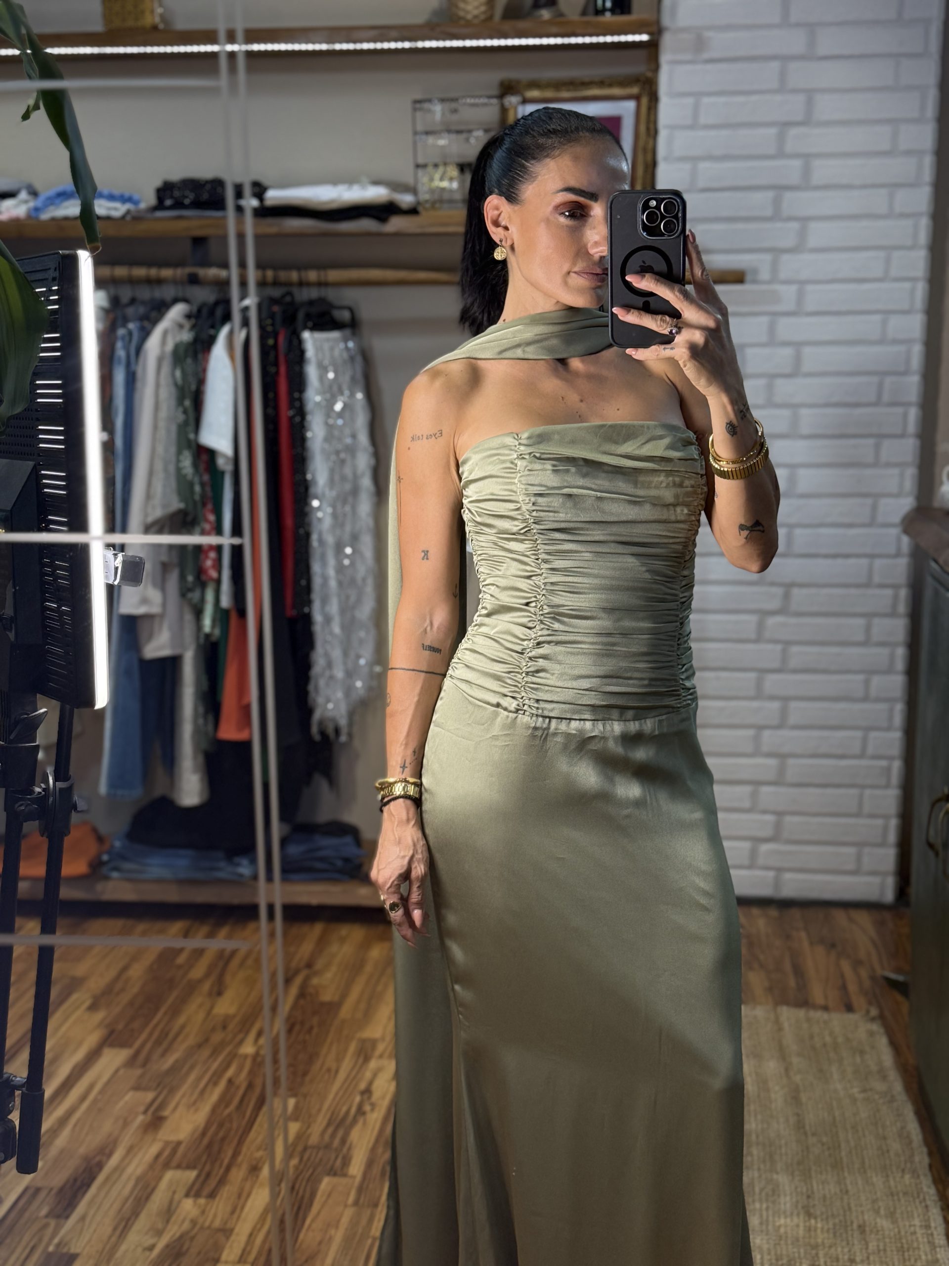image00008 Olive Doleya Maxi Dress - Image 1